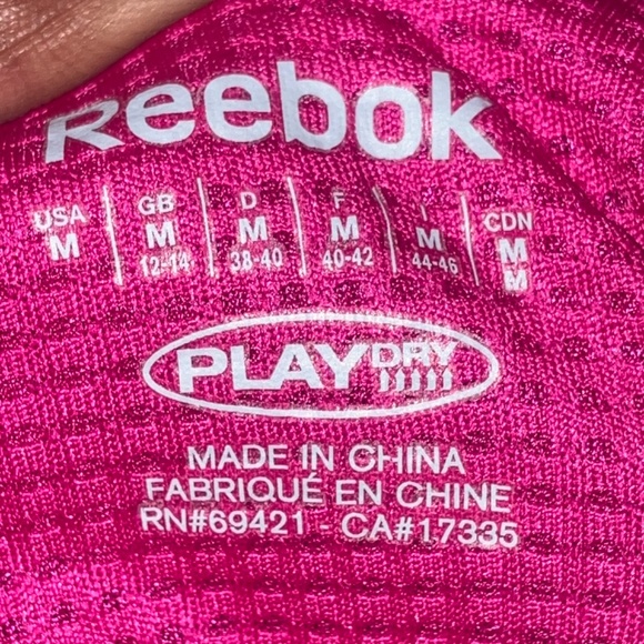 Reebok fuchsia halter tennis dress with flounced skirt - Picture 9 of 9